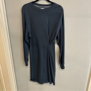 Isabel Marant Étoile Blue Asymmetrical Sweatshirt Dress Size US 4 EU 36 Portugal